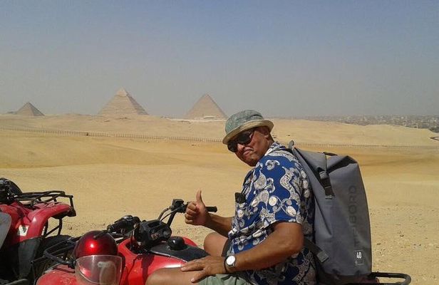 Quad Bike at Giza Pyramids