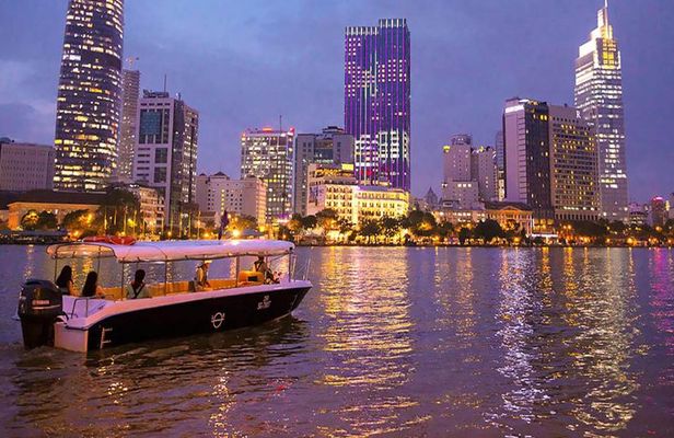 Sunset cruise and Saigon by night tour