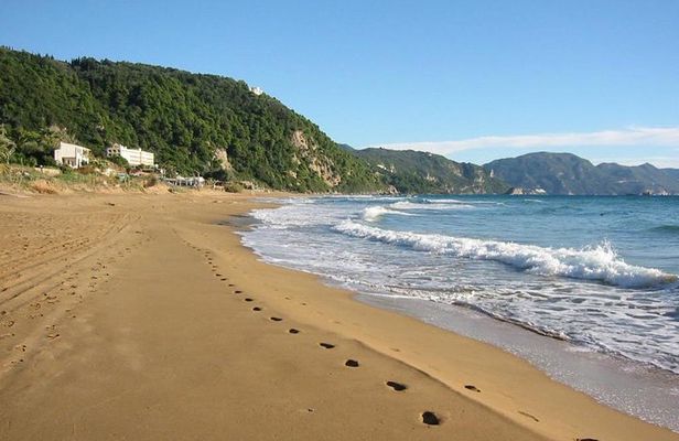 Private Tour Glyfada Beach in Corfu