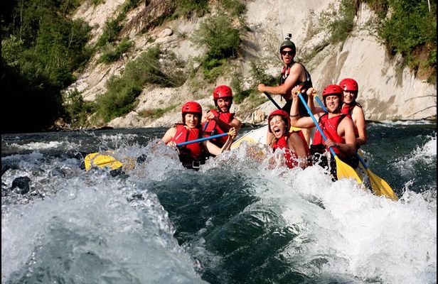 Rafting in Bled