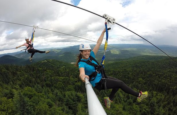 Mont Tremblant Guided Zipline Tour