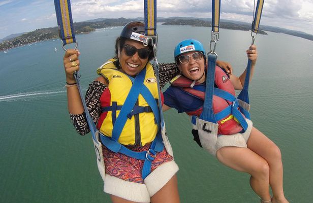 Parasailing Adventure Over the Bay of Islands