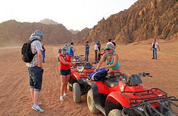 Morning Quad Bike Desert Safari excursion From Makadi