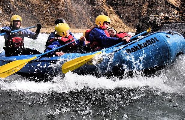West Glacial River Rafting Tour near Akureyri