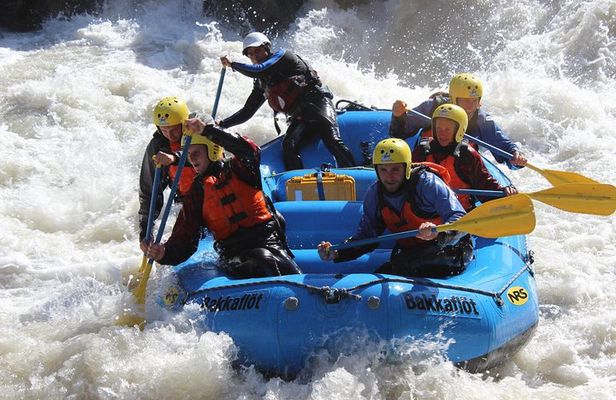 East Glacial River Rafting Tour near Akureyri
