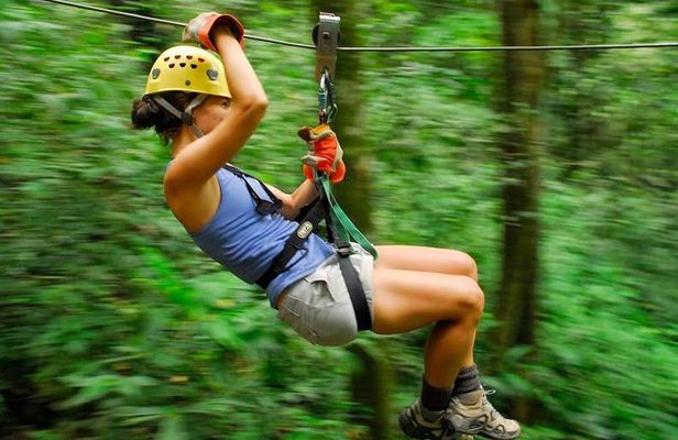 Zip Lining Adventure from Manuel Antonio