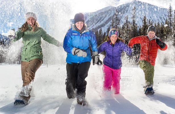 Snowshoeing Tour to the Paint Pots