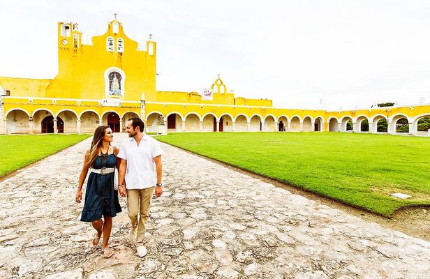 Private Day Trip:Izamal, Aké & Cenote Yokdzonot from Merida by Yucatan Concierge