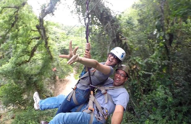 Samana Zip Line with Waterfalls & Culture Tasting