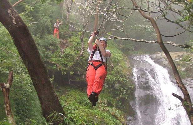Mega Zipline Tour over 11 Waterfalls from Guanacaste