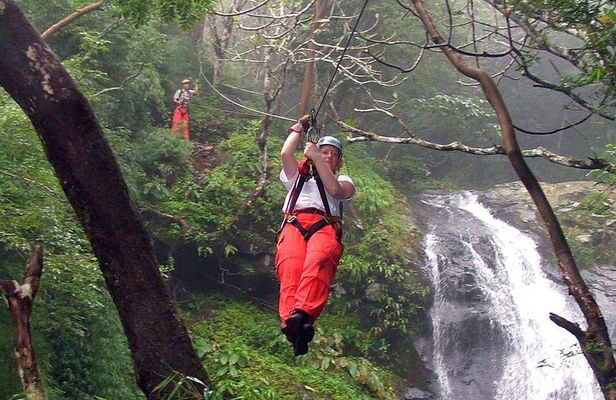 Ultimate Mega Zipline Adventure: 18 Lines Over 11 Waterfalls