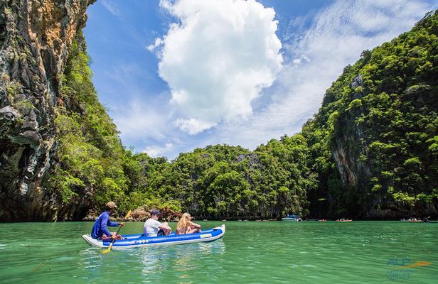James Bond Island & Canoe & Phang Nga Bay by Speedboat from Phuket