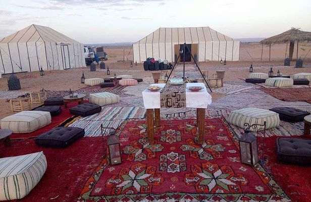 Camel Ride & Overnight in Luxury Desert Camp from Merzouga