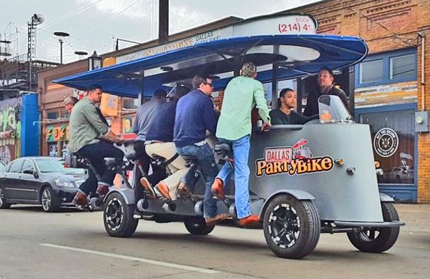 Private Dallas Party Bike Rental in Deep Ellum