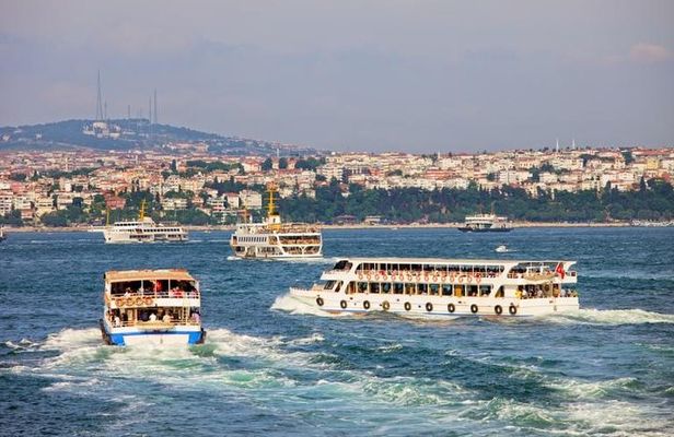 Panoramic City Tour with Bosphorus Strait Sightseeing Cruise