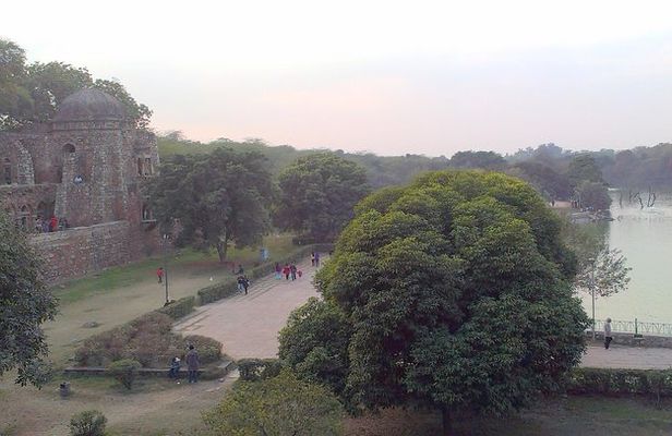 Private Delhi Heritage and Urban Village Walk at Hauz Khas Village
