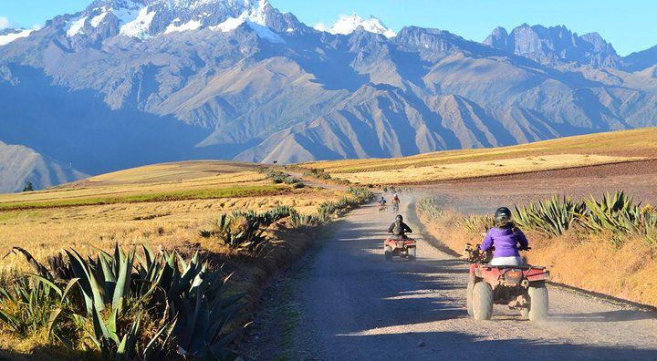 From cusco: Atvs Tour Adventure Maras Moray and Salineras