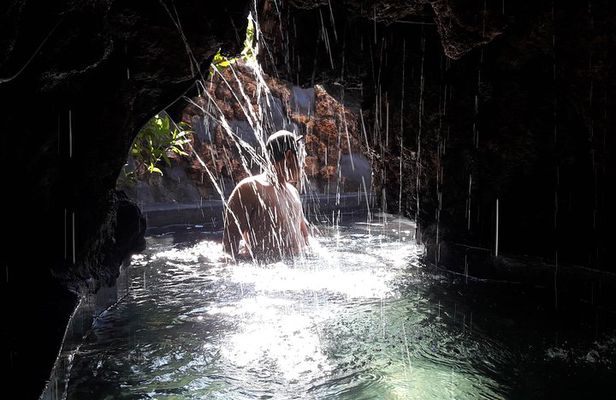 Ubud Hot Springs and Waterfall Private Guided Tour Free WiFi