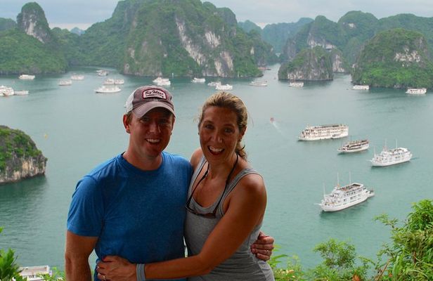 Halong Bay Day Tour: Visit Cave Island Kayaking Swimming Lunch
