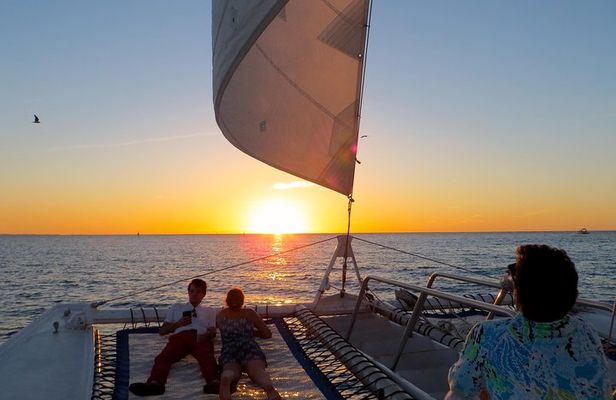 2 Hour Private Sunset Catamaran Sailing Charter from Grace Bay, Providenciales