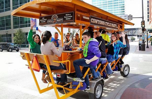 Murals & Mimosas - Cowtown Cycle Party BYOB Public Tour