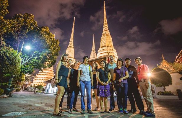 Bangkok Night Food and City Tour by Tuk Tuk
