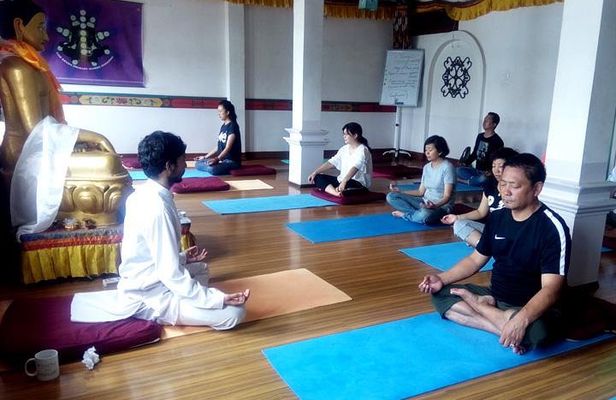 The Boudhanath Yoga Experience in Nepal