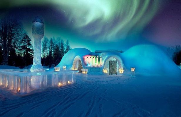 Arctic Snow Castle Visit with Lappish Dinner - Small Group Tour