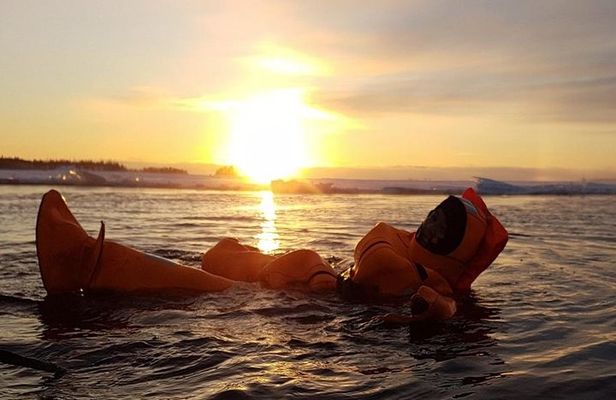 Midnight Sun Floating Experience in Forest Lake