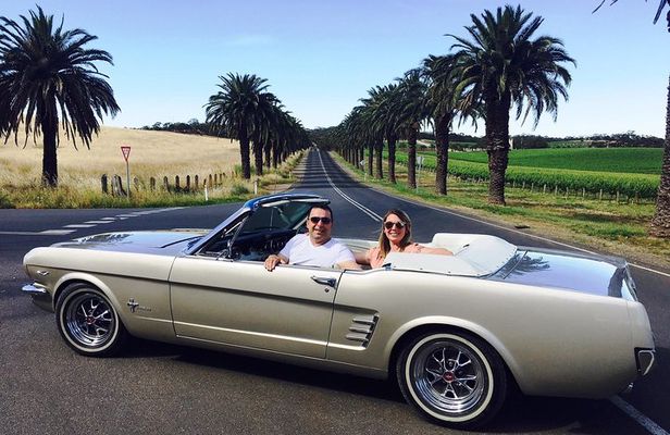 Classic Mustang Convertible Barossa Valley Half Day Private Tour For 2