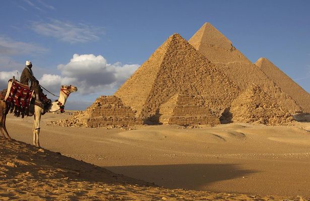Giza Pyramids, Sphinx, Valley temple included ATV ride and Lunch