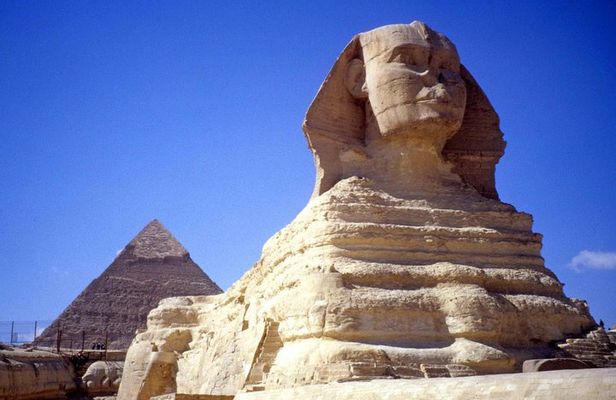 Giza Pyramids, Sphinx & Egyptian Museum with Camel Ride & Lunch