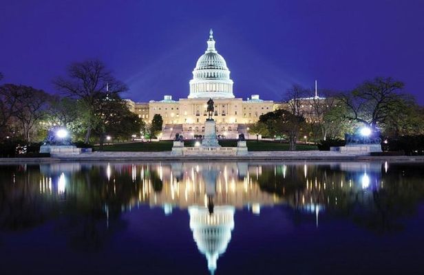 DC National Mall Night Tour with 10 Stops, Reserved Entry Tickets