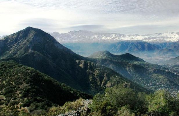Half Day private Hike to Manquehue Hill, Incredible view of the Andes