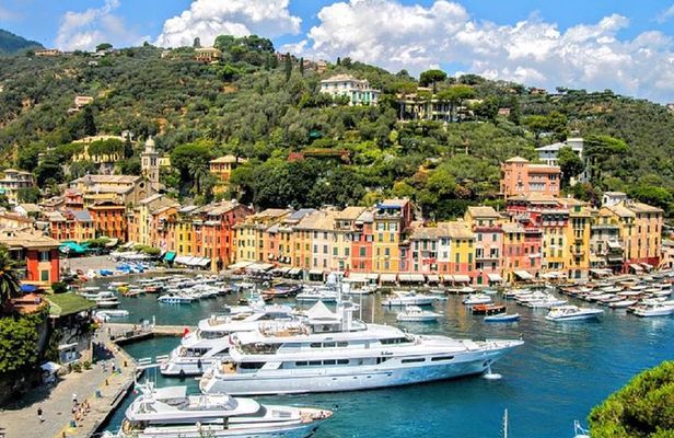 Portofino Boat and Walking Tour with Pesto Cooking & Lunch