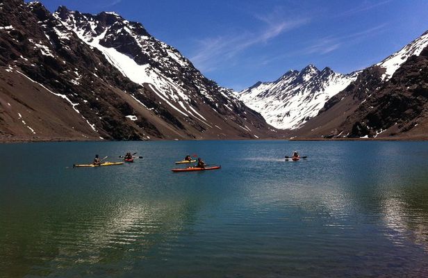 Kayaking Day Trip in the Andes from Santiago