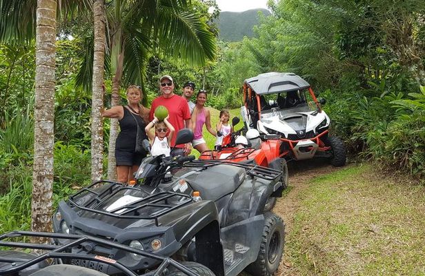 Sunny Blue Rentals in St Kitts for ATV and Dune Buggy Combo Tours