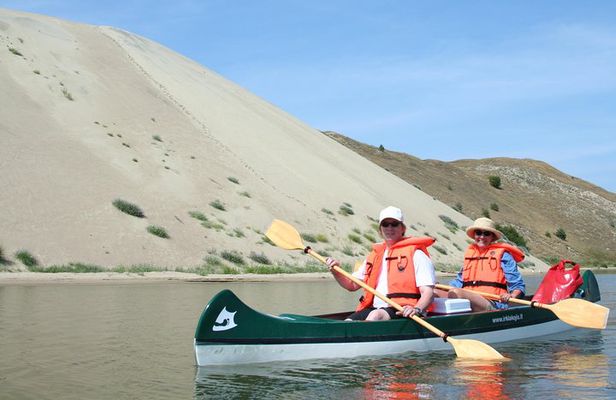 Untouched Sand Dunes - Guided canoe tour on UNESCO site