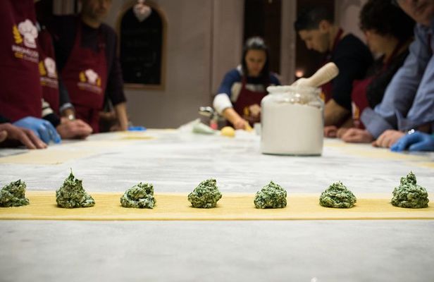 Pasta Making and Tiramisù Cooking Class in Rome