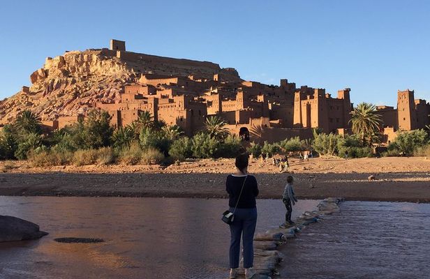 Day Trip from Marrakech to the ancient Kasbah Ait Ben Haddou & Telouet valley