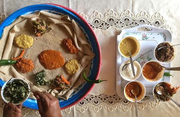 Market Tour and Cooking Class with a Coffee Ceremony at a Home in Addis Ababa