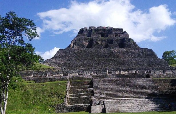 Xunantunich Maya Temple and Big Rock Falls combo