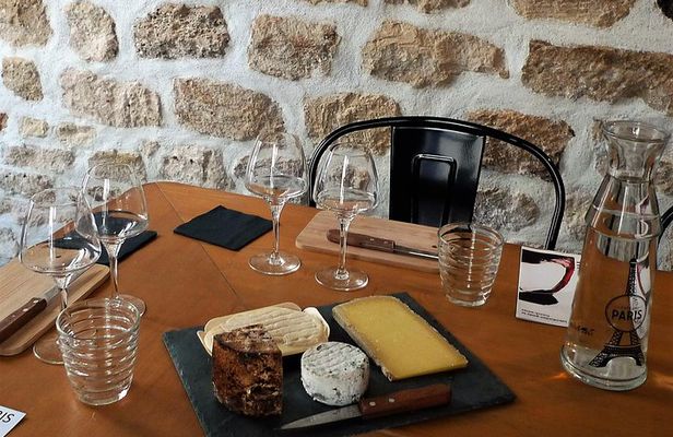 Paris Wine and Cheese Pairing Small-Group Experience