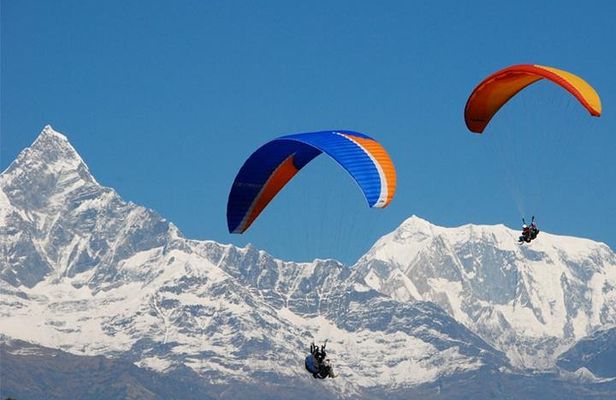 Nepal Adventure: Trishuli Rafting, Paragliding & Hike in Pokhara