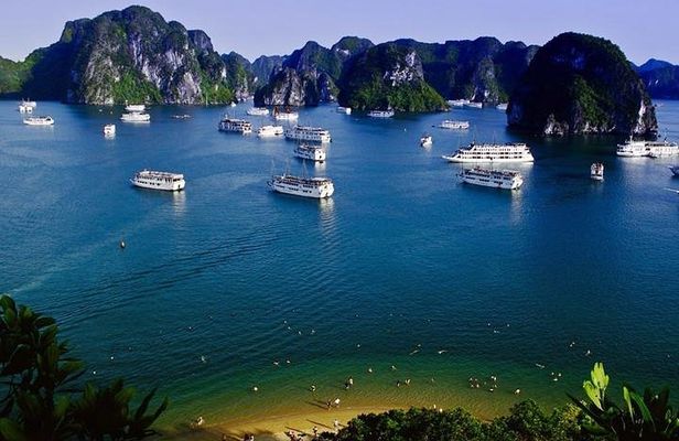 Halong Bay Premium Day Trip: Cave, Kayak, Buffet Lunch & Transfer