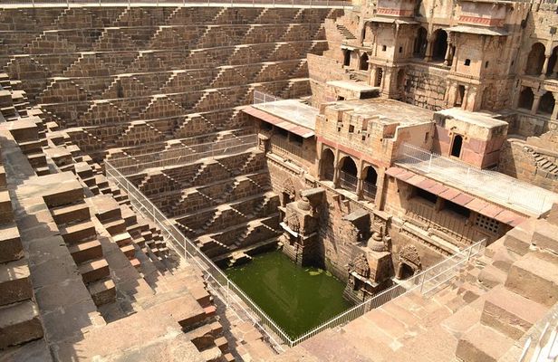 Private Day Trip to Abhaneri Chand Baori Stepwell from Jaipur