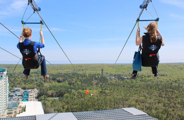 HighFlyer Zipline at Foxwoods