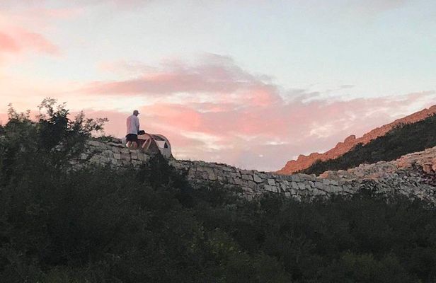 camp on the Great Wall overnight with sunrise and sunset on the wall