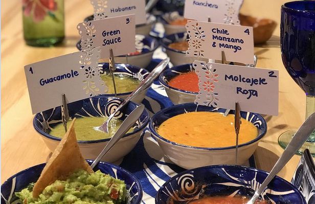 Mastering Mexican Salsas Cooking Class and Market Tour