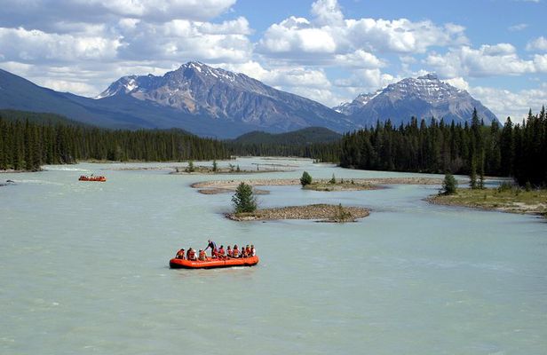 Athabasca River Easy Scenic Raft Trip